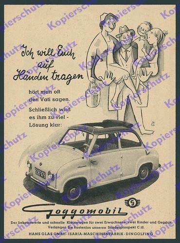 Reklame goggomobil hans - goggomobil,