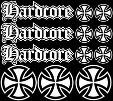 12x Hardcore Iron Cross