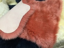 IKEA SMIDIE Schaffell Rosa 70cm Baby,Kinderwageneinlage Vorleger Wolle Skold NEU