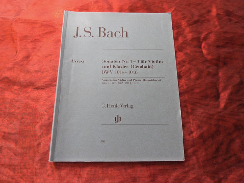 Bach sonaten 3 noten f - bach,