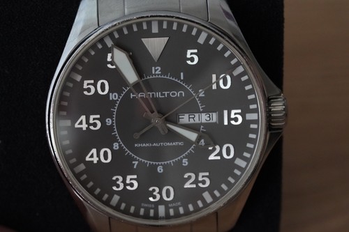 Hamilton khaki aviation pilot - hamilton,