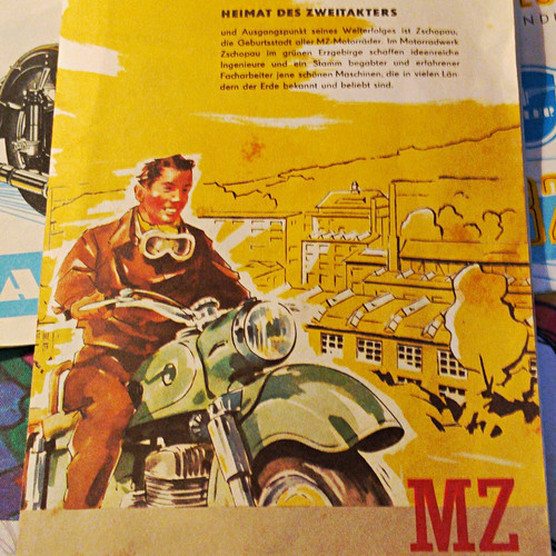 Zschopau motorrad prospekt - zschopau,