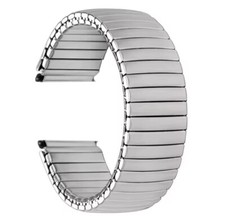Edelstahl stretch uhrenarmband - edelstahl,