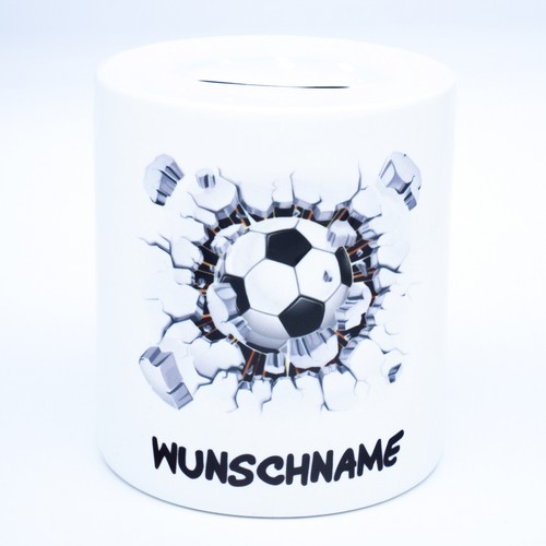 Fussball spardose mit - fussball, namen