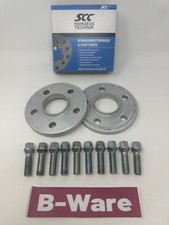 30mm 2x15mm Spurverbreiterung SCC für BMW 5x112 66,6 + Radschrauben Spurplatten