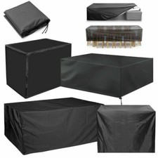 Wasserdicht Gartentisch Abdeckung Schutzhülle Gartenmöbel Abdeckplane Garnitur