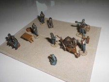 Französische Feldküche / Fremdenleg., WW 1 & 2 ( bemalt, painted ) Maßstab 1:72 