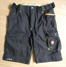 NEU! ENGELBERT STRAUSS E.S. Shorts 158 164 Motion 2020 schwarz gelb Arbeitshose