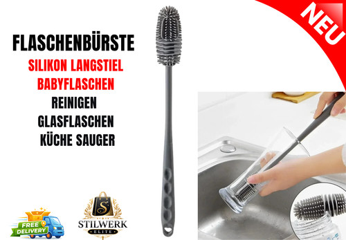 Flaschenbürste silikon - flaschenbürste,