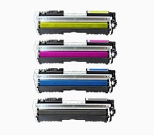 4x Toner Komp für HP Laserjet