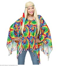 Psychedelischer Hippie Poncho
