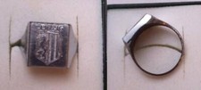 alter Ring mit dem Stadtwappen