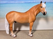 Haflinger Hengst Stanislaus Resin Modellpferd Brigitte Eberl