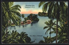 Portland, Blue Hole, Panorama, Ansichtskarte 