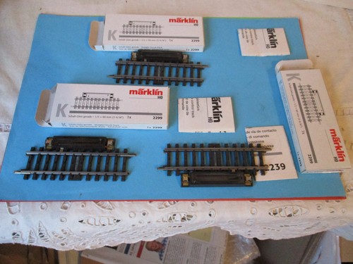Märklin schalt gleis 2299 - 3x, schalt-gleis