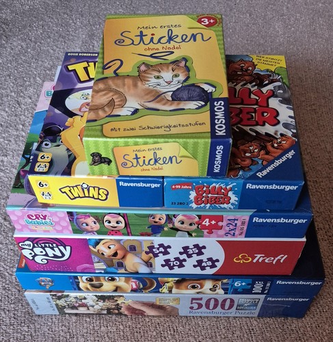 Konvolut mit puzzles - konvolut, +