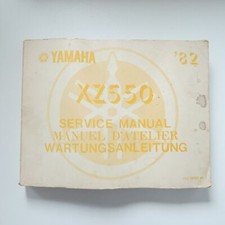 Yamaha XZ 550 original Werkstatthandbuch Reparaturanleitung Handbuch 1982 A7652
