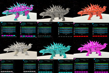 Arche Survival Ascended Ankylosaurs Top stat 1974m asa pve anky