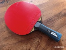 Butterfly Timo Boll black 85031 Tischtennisschläger - sehr gut, schwarz rot