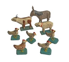 Grulicher Tiere, 5 Hühner