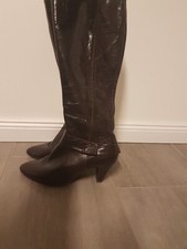 Marc Softwalk Damen Leder Stiefel, braun, Gr. 40