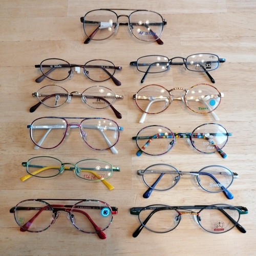 11x vintage kinder brillen - 11x,