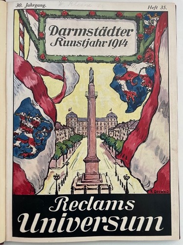 Darmstädter kunstjahr 1914 - kunstjahr,
