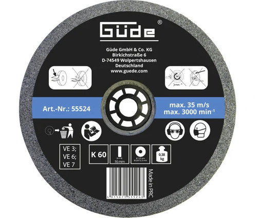 Güde schleifscheibe 125 - güde, 60