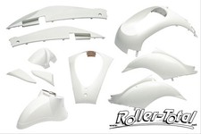 Verkleidung weiß metallic SYM MIO 50 bis BJ.09 Verkleidungsset 10 SET Bodykit
