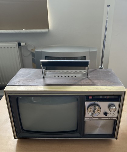 Sharp 46d tragbarer mini tv - mini,