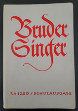 Bruder Singer 1966, Volksliederbuch, Singer Liederbuch, Noten, Gitarrengriffe