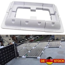 Solarhalterung Mobil Halterung Halter Befestigung Dach Wohnmobil Boot Weiß DHL~