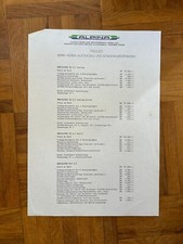 Original Alpina Prospekt Programm Preisliste B3 B10 B12 e30 e34 e32 1990