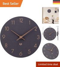 Elegante 30cm Wanduhr ohne
