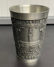 Zinn Becher Becker Kulmbach