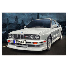 Banner Fahne Auto BMW M3 E30