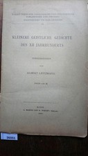 Kleinere Geistliche Gedichte