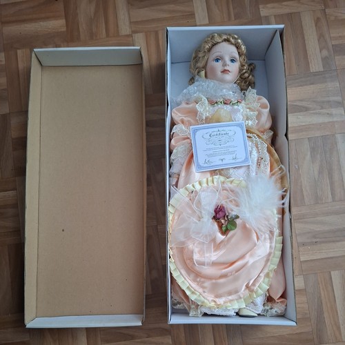 Vintage porzellan sammlerpuppe - vintage, porzellan-sammlerpuppe
