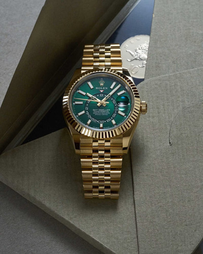Sky dweller gelbgold - sky-dweller,