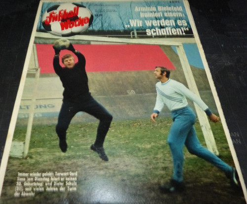 Fußball woche 1971 - fußball, /1971