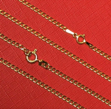 Echte Goldkette Panzerkette 55