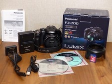 Panasonic LUMIX DMC- FZ200 12.1 MP Digitalkamera - Schwarz -Sehr gut✅✅✅? #417