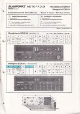 Service Manual-Anleitung für Blaupunkt Woodstock SQR 04, Memphis SQR 04