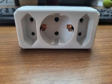Multistecker Adapterstecker Schutzkontakt Verteiler Mehrfachstecker 3-fach 