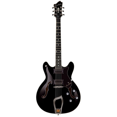 Hagstrom viking black gloss - black,