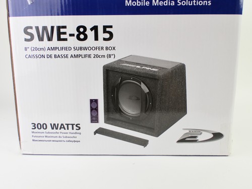 Aktiver gehäuse subwoofer - gehäuse,