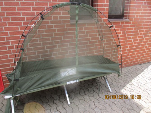 Cot mounted moaquito net - moaquito, net,oliv