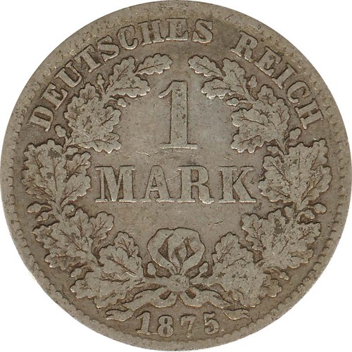 Deutsches reich mark 1875 - 1875, d