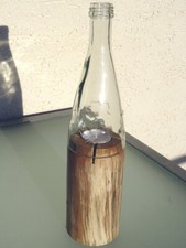 Lichterflasche Teelichthalter