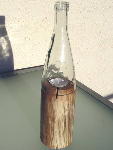 Lichterflasche teelichthalter - lichterflasche,